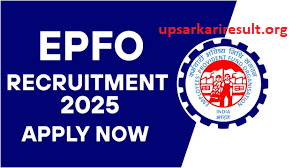 UPSC EPFO Recruitment 2025