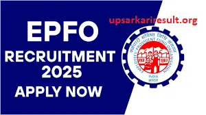 UPSC EPFO Recruitment 2025