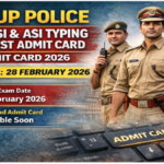 up si asi typing admit card 2026